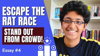 How to Escape the Rat Race and Stand Out From the Crowd | Ishan Sharma Hindi
