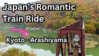 The Most Breathtaking Train Ride in Kyoto Japan: Sagano Romantic Train! | Arashiyama's Amazing Sites