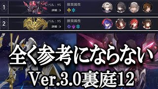 裏庭12 Ver.3.0 記憶キャラがいなくいたって頑張れば行ける件【崩壊スターレイル】