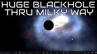 What If The Biggest Blackhole Shot Through Our Galaxy?
