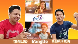 RangDe Trailer Reaction | Nithiin, Keerthy Suresh |