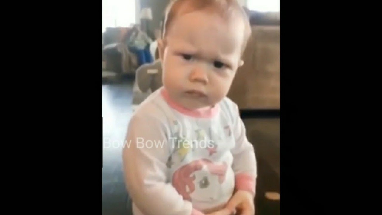 Funniest Baby Reaction To Everything Cute Baby Reaction Video Youtube