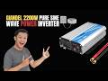 Testing The GIANDEL 2200W Pure Sine Wave Inverter