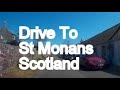 Spring Drive With Music From Kilconquhar On History Visit To St Monans East Neuk Of Fife Scotland