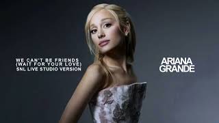 Ariana Grande - we can't be friends (wait for your love) (SNL Live Studio Version)