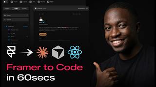 How to Export Any Framer Design to Code in 60 Seconds
