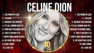 Celine Dion 2024 ~ Celine Dion Top Songs ~ Celine Dion Full Album
