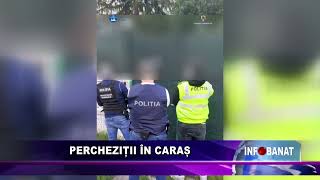 Percheziții în Caraș