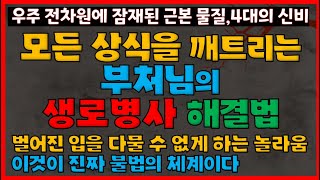 대체 부처님께선 어떻게 생로병사를 벗어나는 법을 가르치셨나? | 아함경 안반품 라훌라 \u0026 반야심경 관자재보살 관세음보살 | 명상,요가,기도,수행의 목적과 원리 | 우주의 법칙 |