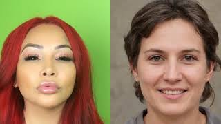 Editing Brittanya Razavi's Face With AI (StyleGAN2)