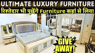 Ultimate luxurious furniture on sale in kirti nagar furniture market huge variety of bedroom sets