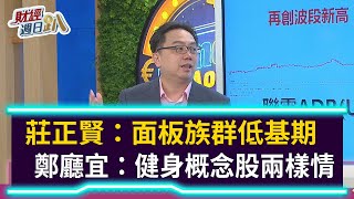 【財經週日趴】莊正賢：面板族群低基期  鄭廳宜：健身概念股兩樣情 2020.12.06