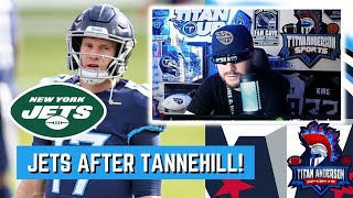 JETS After Ryan Tannehill?! | Could the Titans TRADE Ryan Tannehill to the JETS? | #ryantannehill
