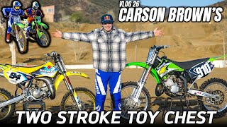 TWO STROKE TOY CHEST! - DIRT BIKE VLOG 26