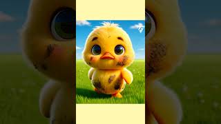 Small duck is dirty #aramsamsam #trending #shortvideo #cute #duck #cartoon #funny