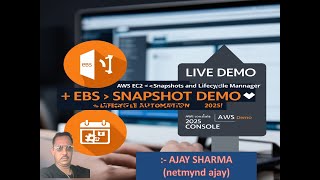 Master AWS EBS Snapshots & Automate with Lifecycle Manager ! Explained with Demo (2025 Console)