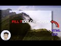 Fill Text On Hover | CSS Hover Effect
