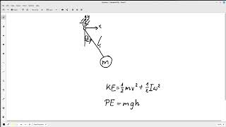 Python Tutorial: Deriving the Equation of Motion for the Simple Pendulum using SymPy