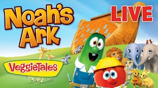 24/7 LIVE 🔴 VeggieTales 🦁 Noah's Ark! 🐰 Cartoons for Kids