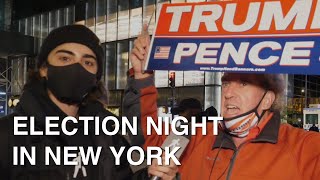 Election Night in New York - Sidetalk