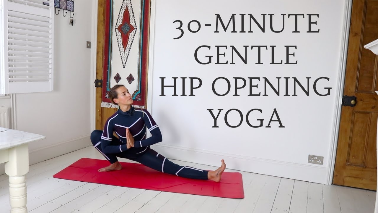 30-MINUTE YOGA FOR HIPS | Gentle All Levels Yoga Flow | CAT MEFFAN ...