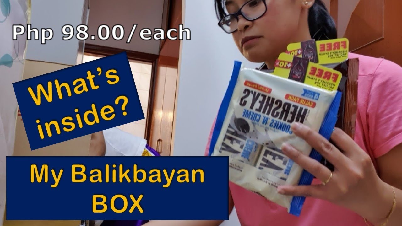 WHAT'S INSIDE MY BALIKBAYAN BOX I DUBAI OFW - YouTube