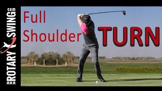 EVERYONE can make a FULL SHOULDER TURN in golf!