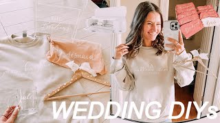 5 Wedding DIY Cricut Projects! *easy, affordable, + aesthetic* DIY WEDDING DECOR ON A BUDGET!