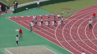 20160709 国体標準突破記録会 男子100m 12