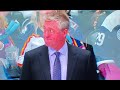 islanders coach patrick roy recognized on colorado avalanche jumbotron october 2024