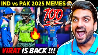 VIRAT KOHLI 82nd CENTURY 😍 IND vs PAK CT 2025 MEMES 😂