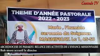 Journée de relance des activités de l'enfance missionnaire à Parakou: Bah-mora accueil le diocèse.