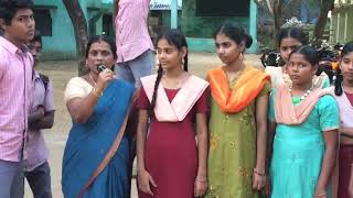 Government Higher secondary school,Thirumanur. Language -TELUGU