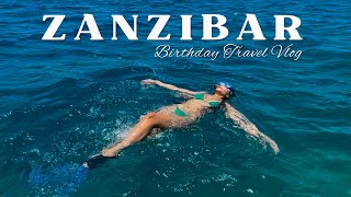 ZANZIBAR VLOG  🇹🇿| my first birthday trip | bestieaction | Island gyal life