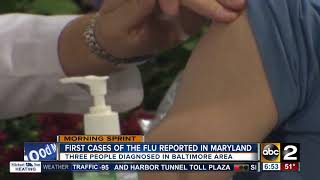 Maryland sees first flu cases in Baltimore area