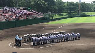 第１００回 全国高校野球選手権 東兵庫大会準々決勝　神戸村野工業ｖｓ須磨翔風