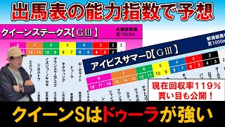 【競馬予想】アイビスサマーD2023、クイーンステークス2023予想！どちらの重賞も穴馬発見【JRA】