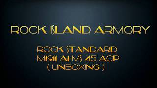 Rock Standard 45 acp MS