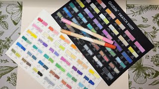 ASMR Whispering and Swatching Grabie Acrylic Markers