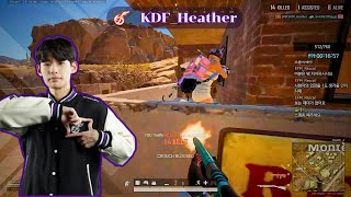 KDF_Heather#10 | 15 KILLS Miramar | FPP 2MEN-SQUAD RANKED | PUBG Pro-Player