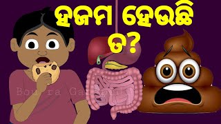 BUDHIA BUDHABAR-34 | ଖାଦ୍ୟ ହଜମ କିପରି ହୁଏ ? | Digestive System | BOU RA GAPAPEDI | ODIA GAPA