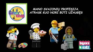 Bricks4Kidz vasaros stovyklos 6-9 m. vaikams. Temos