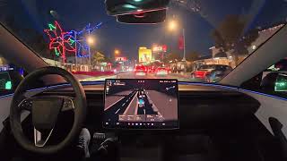 Tesla FSD 13.2.2: Beverly Hills to Hollywood with Zero Interventions