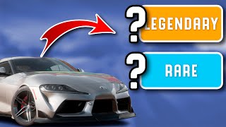 Guess The Car Rarity in The Forza Horizon 5 | Video Game Quiz