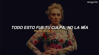 Send My Love (To Your New Lover) - Adele [Español + Lyrics]