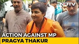 Pragya Thakur News | BJP Condemns Pragya Thakur's Godse Remark, Drops Her From Defence Panel