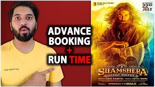 Shamshera Runtime | Shamshera Advance Booking Update | Shamshera Movie Update | Ranbir Kapoor