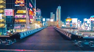 Night walk in Shibuya (MIYASHITA PARK から→宮益坂→ヒカリエデッキまで散歩)