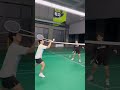 举手不是因为抱歉，是老弟你肯定会被我骗 @小鹿要早睡🏸️ 羽毛球 骚操作 羽毛球的新打法 薰风 薰风琉璃