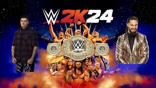 WWE 2K24 Dominik Mysterio VS Seth Rollins